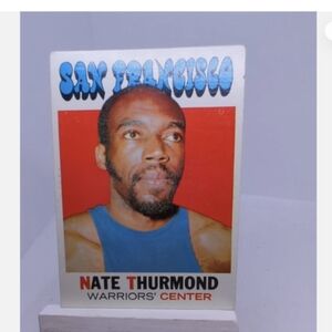 Topps 1971 Nate Thurmond Card #131 San Francisco Warriors